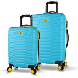 Zoozie Bags Juego de Maletas Turquesa (2 Piezas)